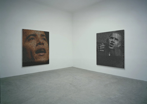 Textportrait: Barack Obama, Marietta Neuss - London